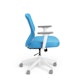 Pool Blue Max Task Chair, Mid Back, White Frame,Pool Blue,hi-res