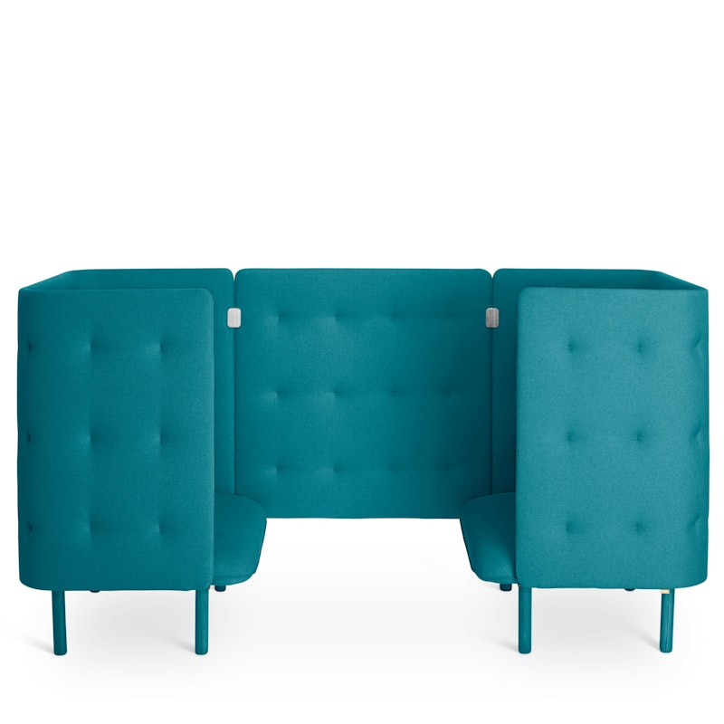 Teal QT Privacy Lounge Chair Booth,Teal,hi-res image number 2.0