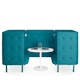 Teal QT Privacy Lounge Chair Booth,Teal,hi-res