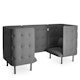 Dark Gray QT Privacy Lounge Chair Booth,Dark Gray,hi-res