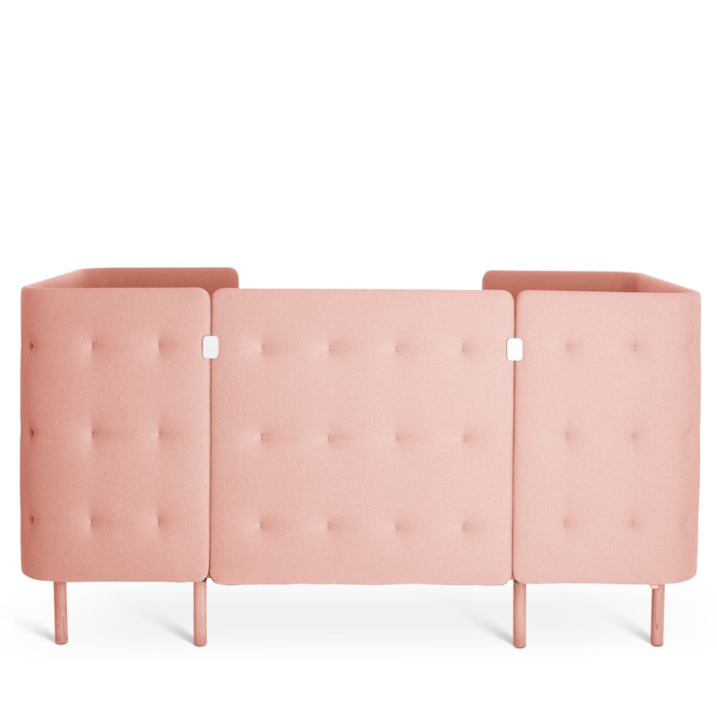Blush QT Privacy Lounge Chair Booth,Blush,hi-res image number 4.0