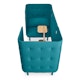 Teal QT Privacy Lounge Chair Booth,Teal,hi-res
