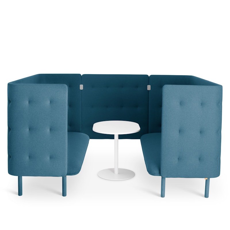 Dark Blue QT Privacy Lounge Sofa Booth,Dark Blue,hi-res image number 1.0