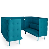 QT Privacy Lounge Sofa Booth,,hi-res