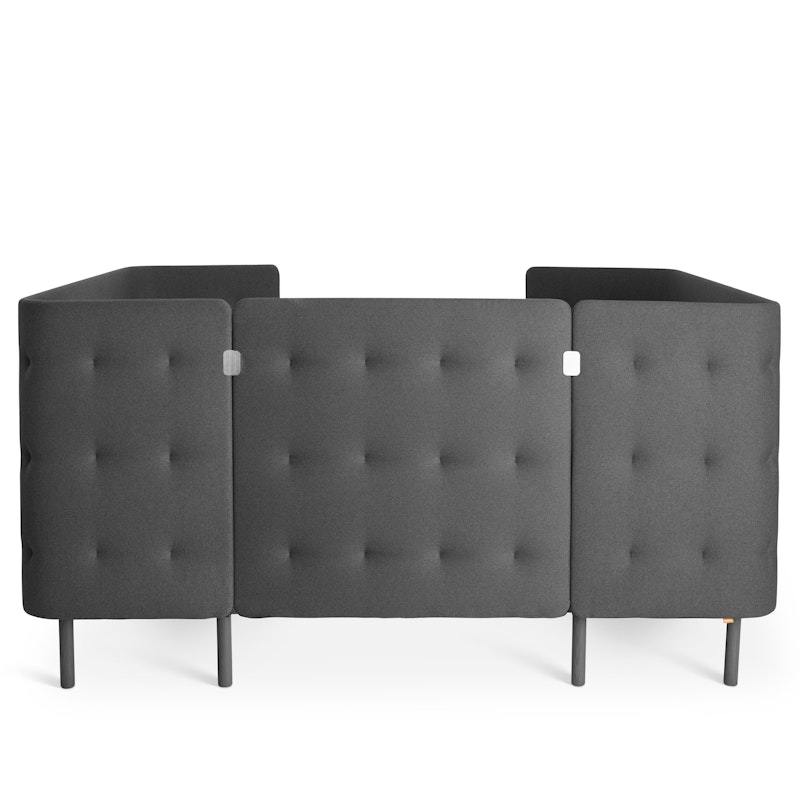 Dark Gray QT Privacy Lounge Sofa Booth,Dark Gray,hi-res image number 4