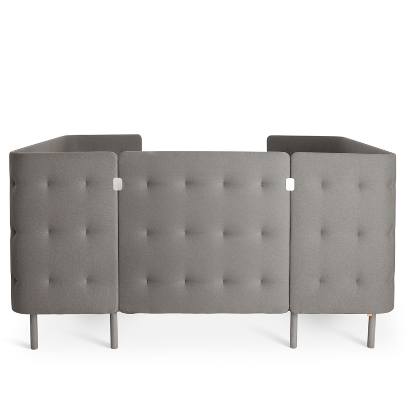 Gray QT Privacy Lounge Sofa Booth,Gray,hi-res image number 2.0