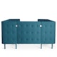 Teal QT Privacy Lounge Sofa Booth,Teal,hi-res