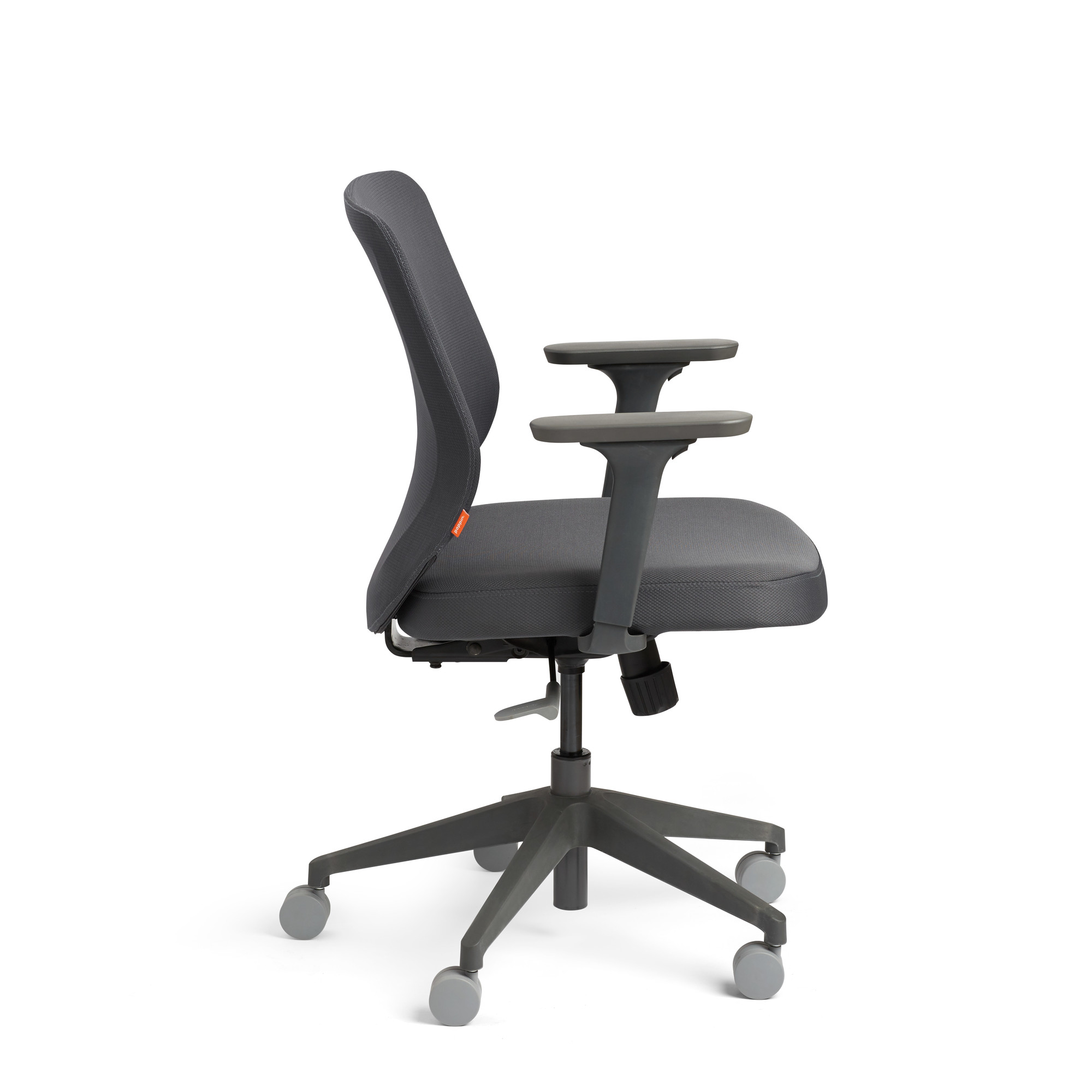 Dark Gray / Charcoal Frame Office Desk Computer Chair Details about   Poppin Max Task Chair 