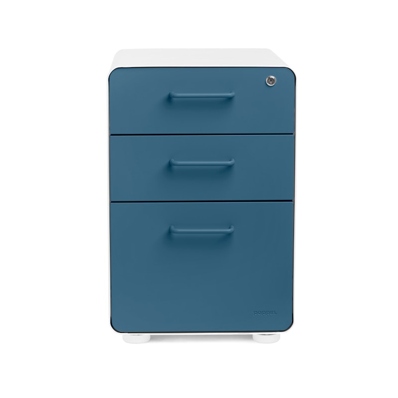Stow 3-Drawer File Cabinet,Slate Blue,hi-res image number 5.0