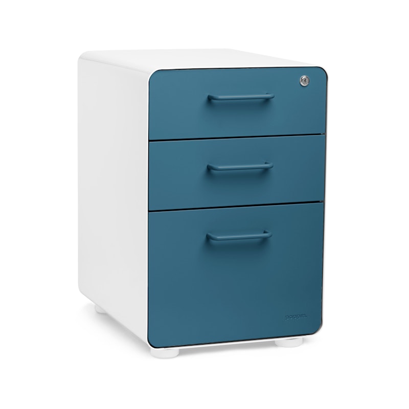Stow 3-Drawer File Cabinet,Slate Blue,hi-res image number 0.0