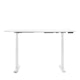 Series L Adjustable Height Table, White, 72" x 30", White Legs,White,hi-res