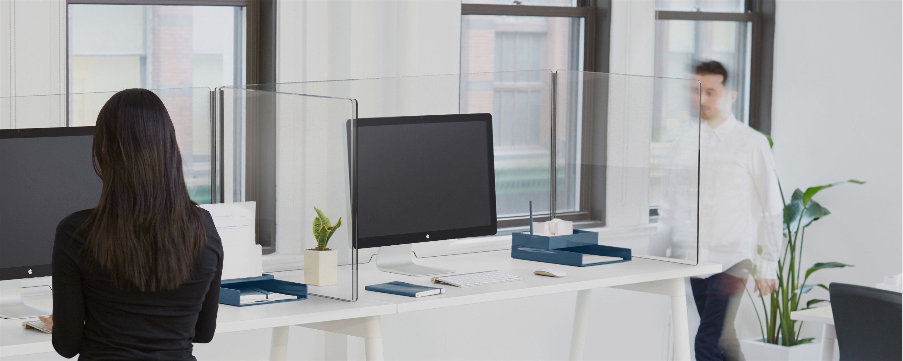 Protective Acrylic Shields for the Office